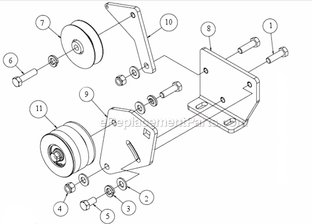 Page G Diagram and Parts List for MK-4024HY  MK Diamond Concrete Saw